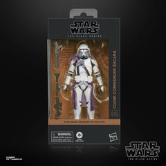 Star Wars Black Series Clone Commander Bacara, Star Wars: Ahsoka Premium Figure da collezione (15 cm) Action Figures Naty Shop