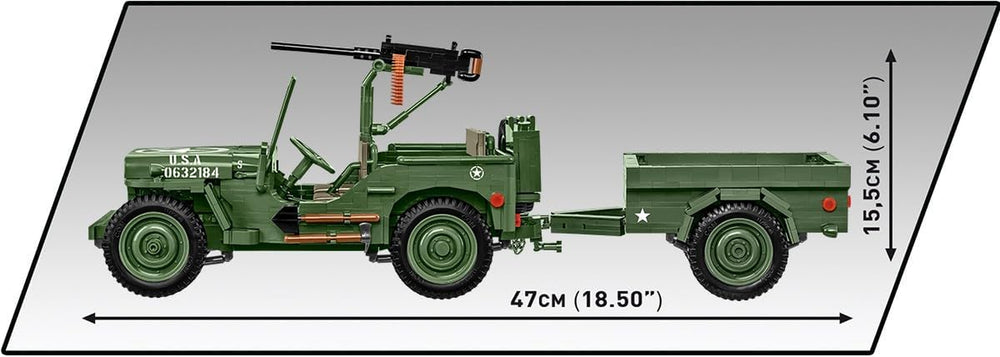 Willys MB + rimorchio