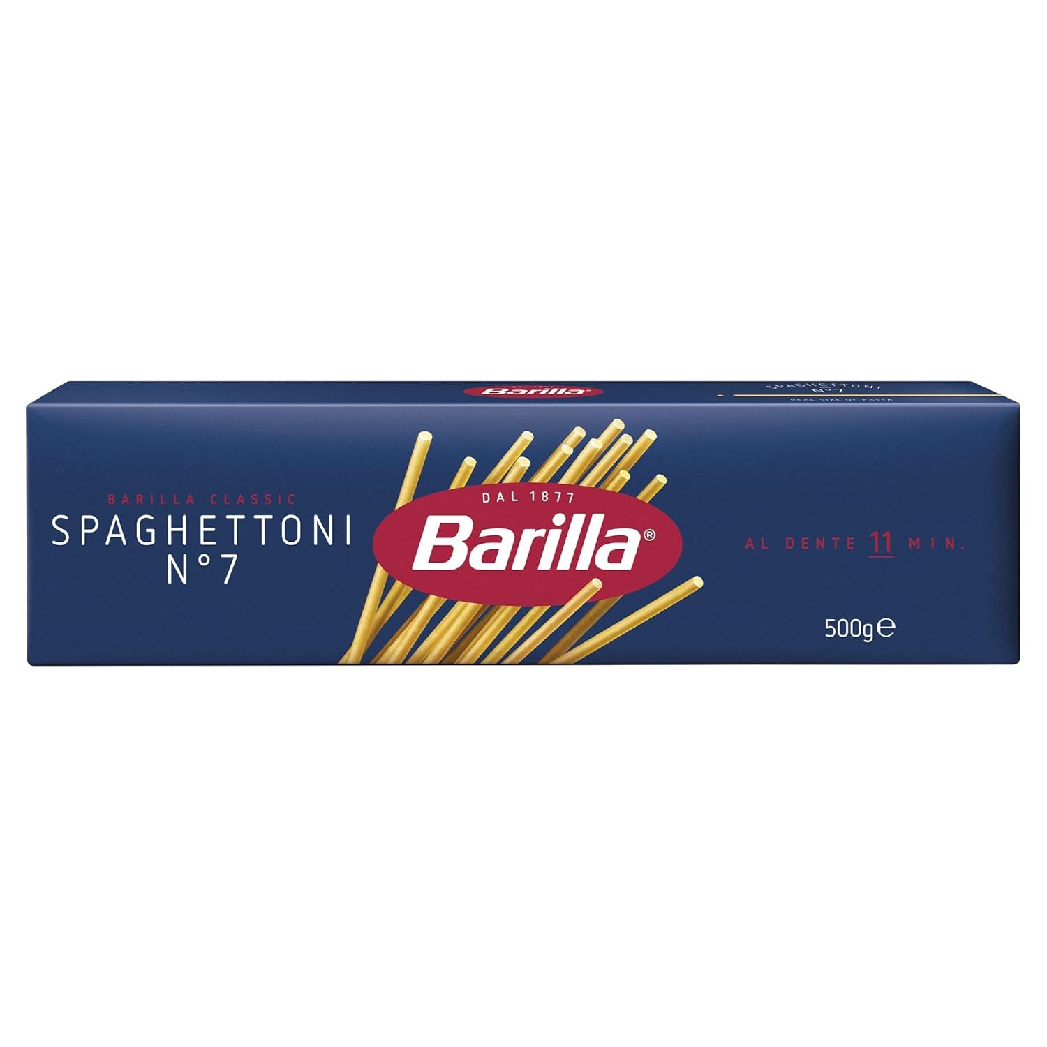 Spaghetti Classici Barilla n.7 pasta di semola di grano duro, sempre al dente (1 x 500 g)