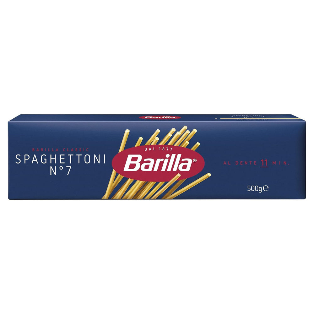 Spaghetti Classici Barilla n.7 pasta di semola di grano duro, sempre al dente (1 x 500 g)