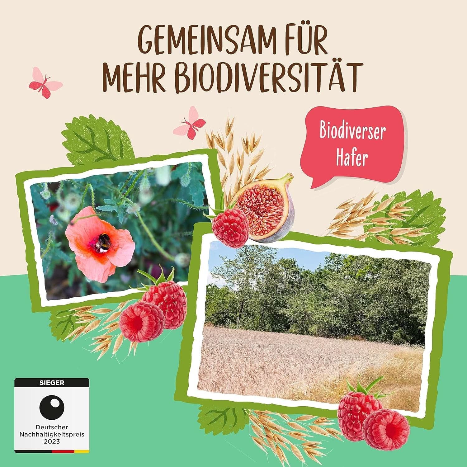 Allos Porridge de smochine și zmeură neîndulcit, Set 6 x 500 grame Cereale Naty Shop