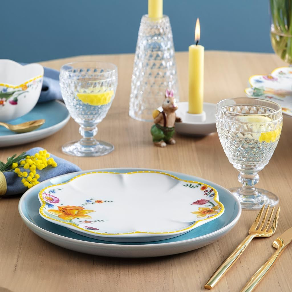 Villeroy & Boch – Spring Awakening Frühstücksset Für 2 Personen, 6 Teilig, Ostergeschirr Set Frühstück, Ostern, Kaffeeservice, Geschirr Frühling, Porzellan Seturi vesela masa Naty Shop