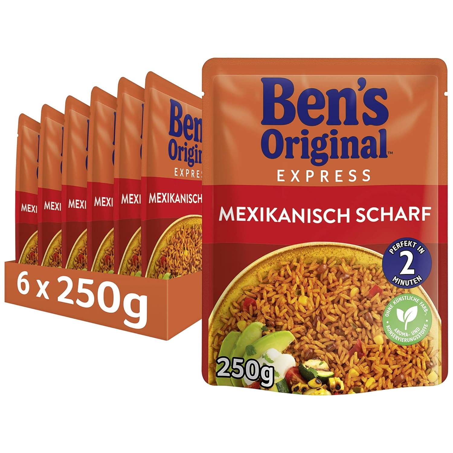 BEN'S ORIGINAL™ Riso espresso messicano 6 x 220 g