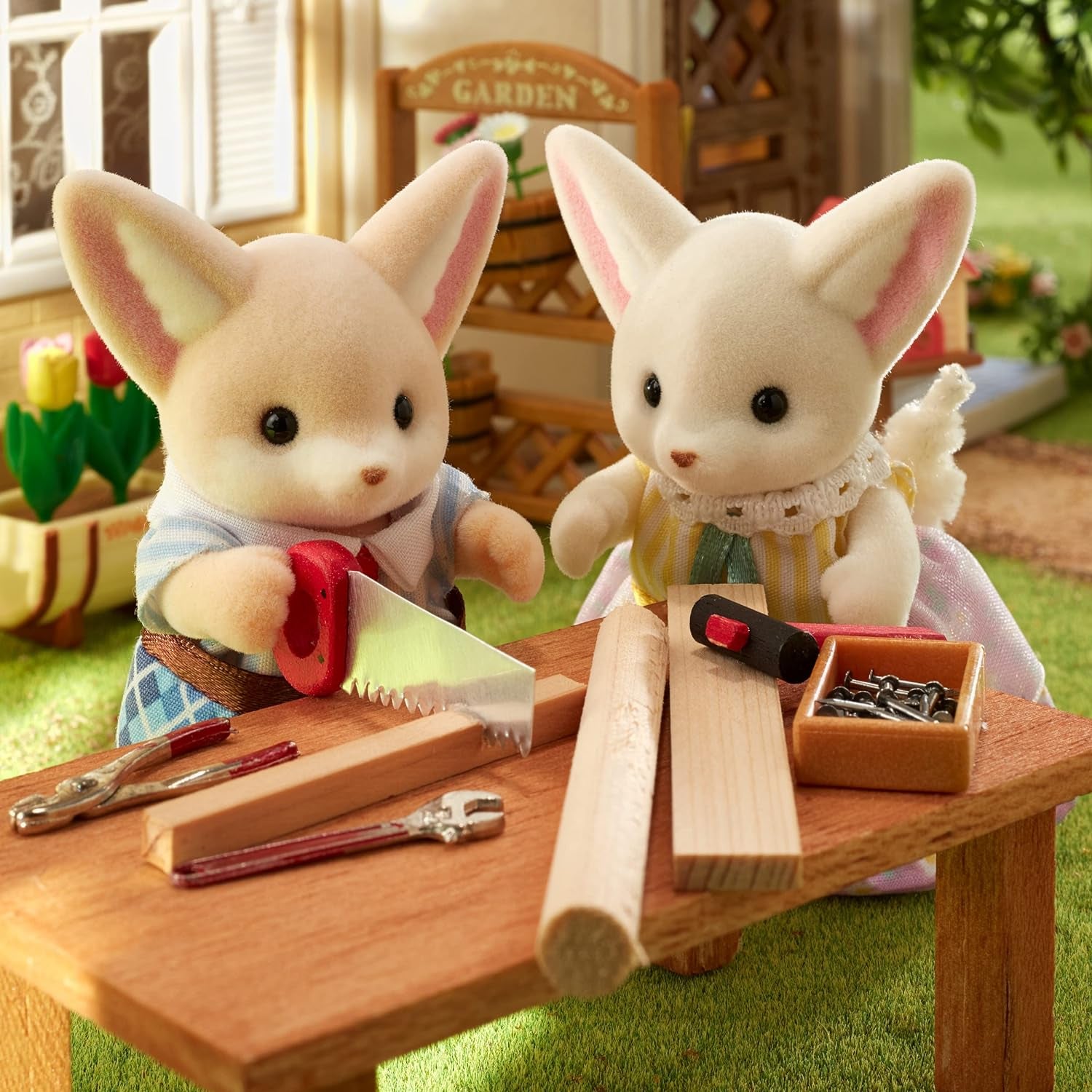 Sylvanian Families L5696 Wüstenfuchs Familie