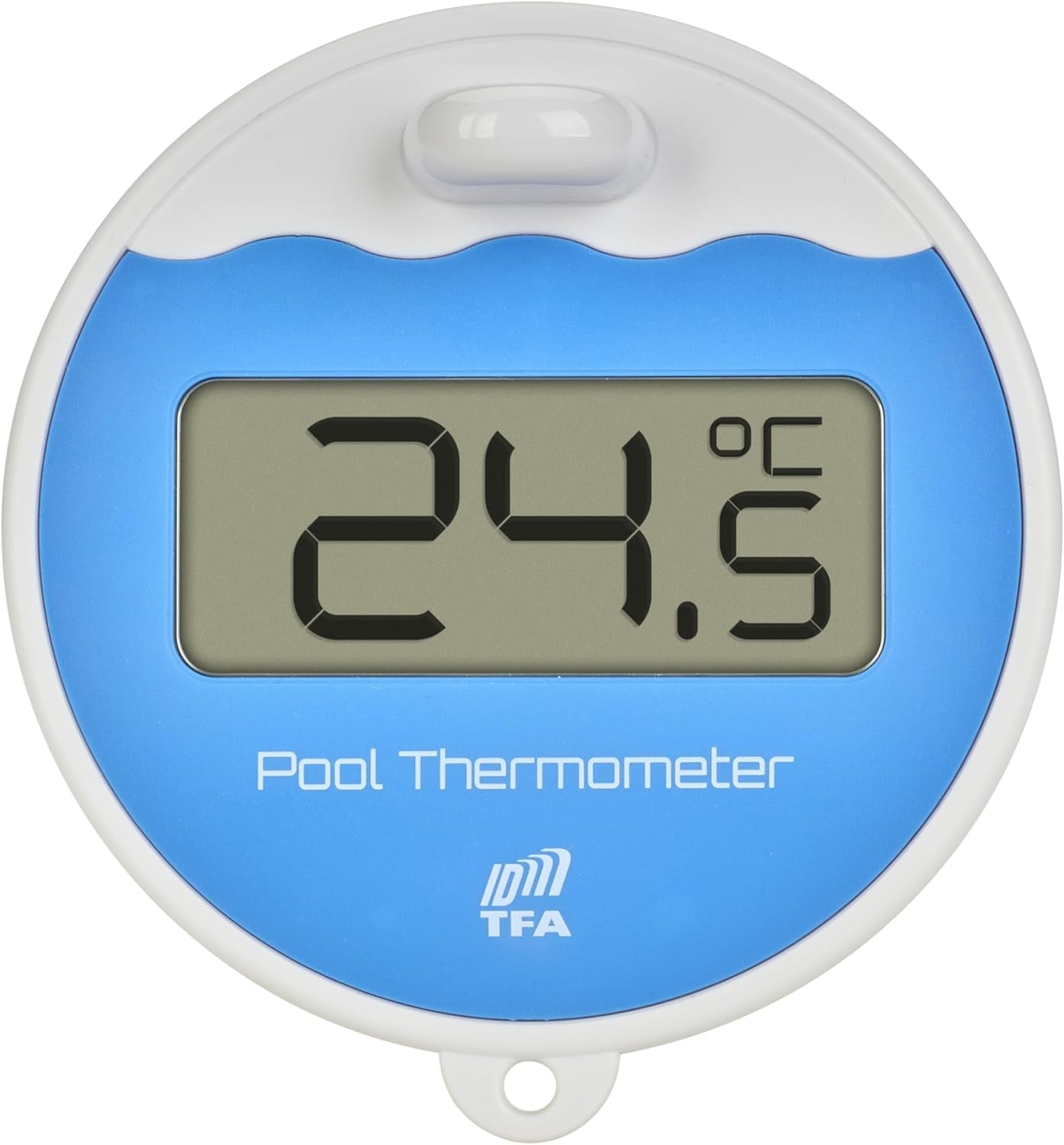 TFA Dostmann TFA-ID ID-A5 Trasmettitore per piscina TFA-ID ID-A5 Pool, 30.3907.02, compatibile con il sistema TFA.me, compatibile WLAN, per monitoraggio online di piscine, stagni, bagni di ghiaccio, remoto, misurazione della temperatura dell'acqua, 868 MHz, bianco