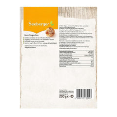 Seeberger Delikatess, Fichi secchi - dolci come il miele, 12 x 200 grammi Prodotti disidratati Naty Shop