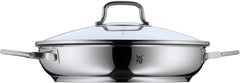 WMF Devil casseruola a induzione 26 cm con coperchio in vetro, acciaio inox rivestito in Cromargan, rivestimento in ceramica, resistente al forno Pentole e Padelle Naty Shop