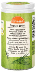 Ostmann Gewürze - Dillspitzen gerebelt | Ideale per insalata di patate, piatti di pesce e salsa alla senape 12,5 g in der Streudose