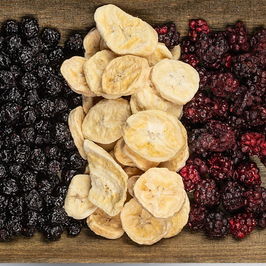 Banane uscate la congelator | Pachet 120g Banane uscate fără zahăr | Banană uscată la congelator | Banane cu fructe uscate | Banane proaspete uscate la congelator | Felii de banane cu fructe uscate la congelator Produse deshidratate Naty Shop