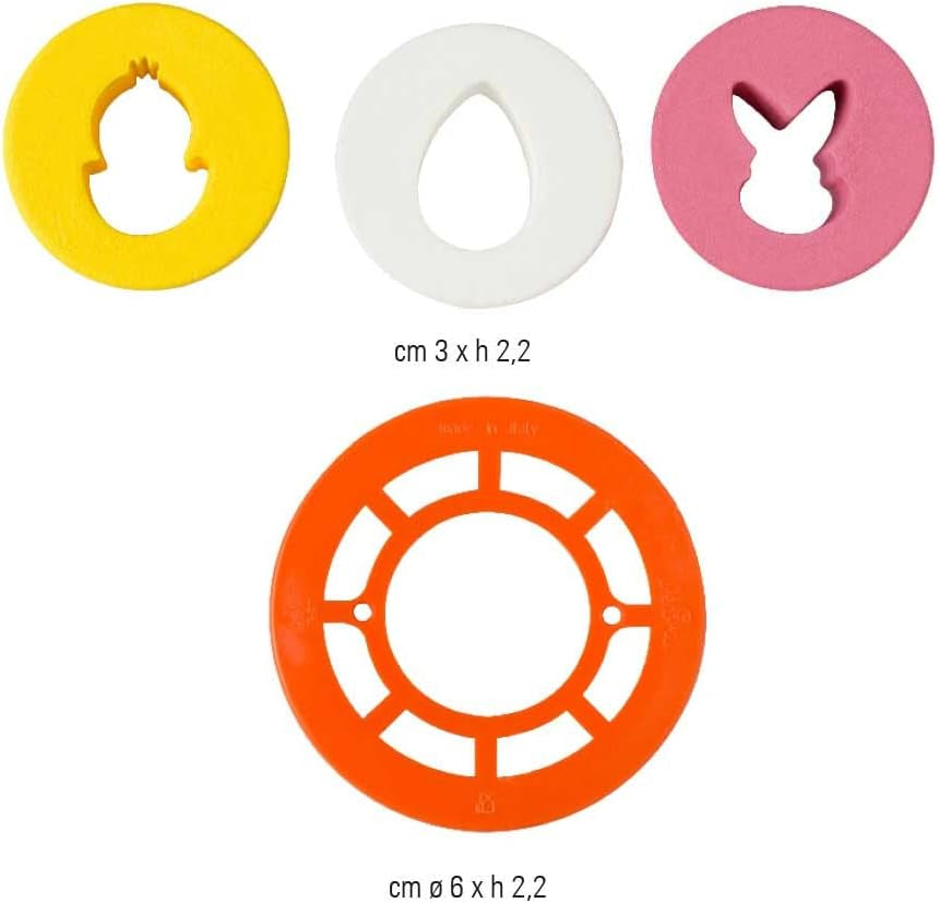 0255222 Set 4 PCS Easter OX Eye Cutter