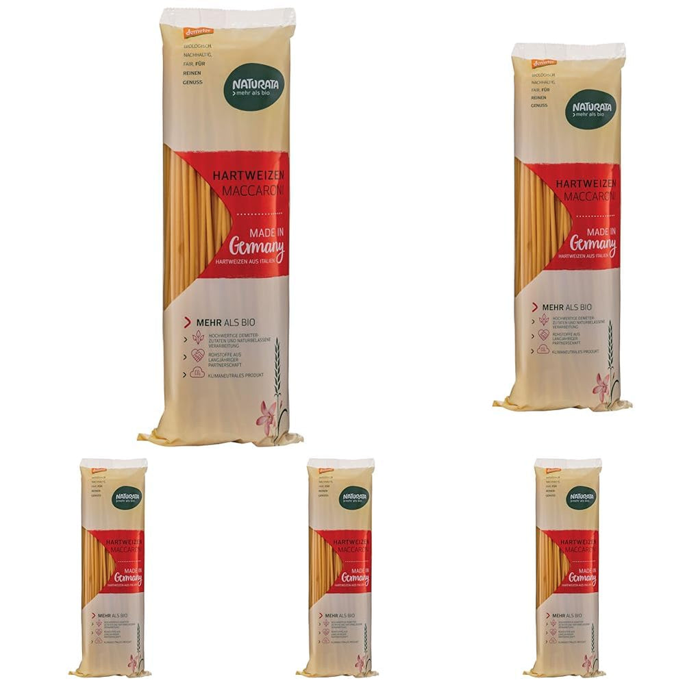 Maccheroni lunghi di grano duro 500 g - Demeter -