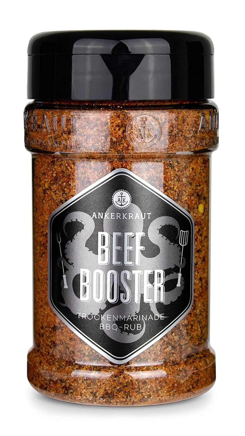 Ankerkraut Grillbuch-Set con 6 Streuern, 1320g Gewürze plus Buch im Bundle