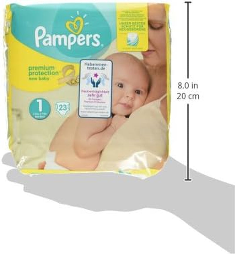 Pannolini Pampers Premium Protection New Baby, taglia 1 (neonato), 22 pezzi