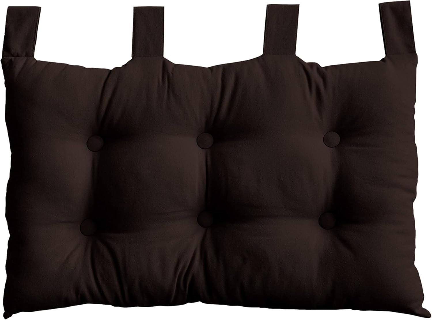 Trapunta con 4 pompon, juta, 90 X 190 Cm, argilla, 2007AGCHLJT090190, 90 X 190 Cm Trapunte e trapunte Naty Shop Testa di moro