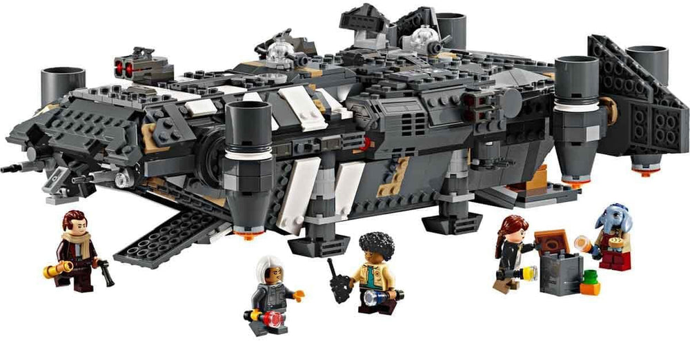 LEGO Star Wars: Skeleton Crew Onyx Cinder, astronave giocattolo costruibile e da collezione per ragazzi e ragazze con 5 personaggi, idea regalo per i fan dai 10 anni 75374 Set da costruzione Besuche den LEGO-Store