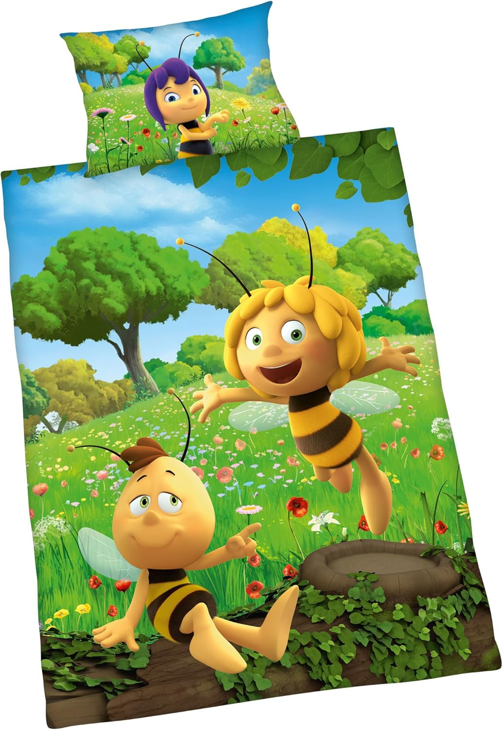 Biancheria letto per bambini, Albinuta Maya, cotone/rinforzata Biancheria letto - bambini Naty Shop