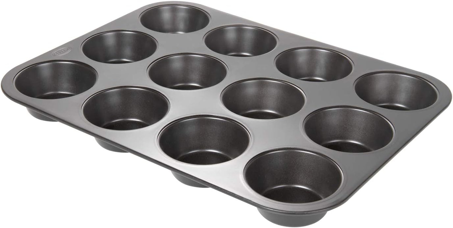 Wenco Muffinform 12Er Antihaft Backblech, Spülmaschinengeeignet, Karbonstahl – Muffinblech Für 12 Muffin – Hitzebeständig Bis 220°C, Schwarz Stampi e teglie Naty Shop Versione 2020