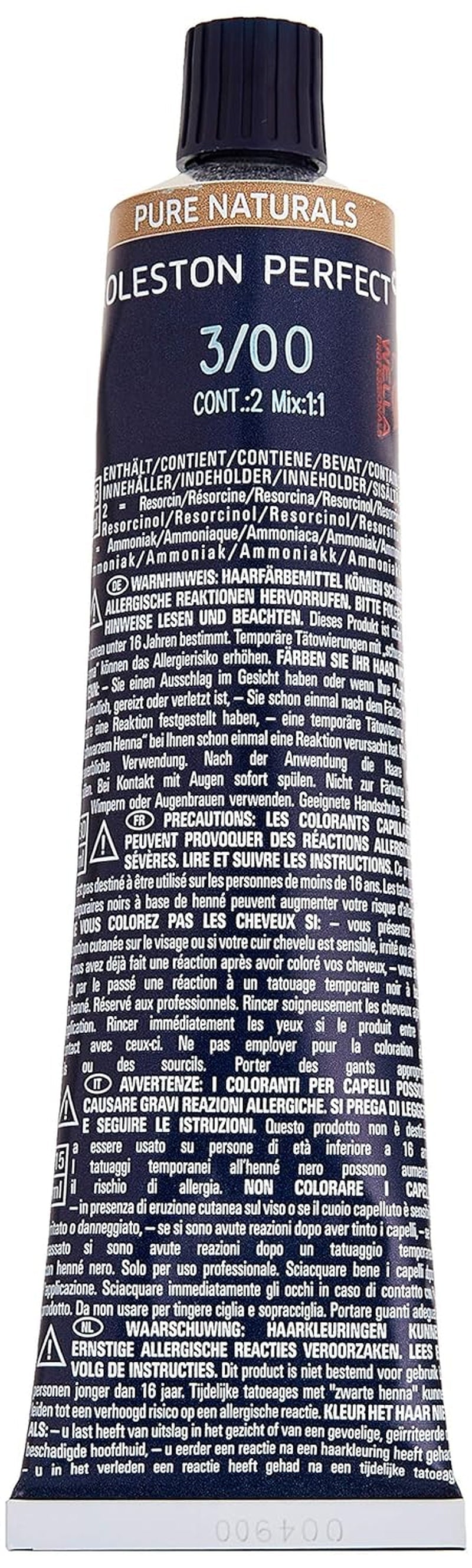 Wella Koleston Perfect Hair Colour Pure Naturals, 60 ml