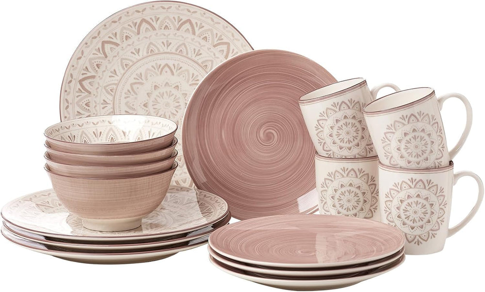 Ritzenhoff & Breker Valencia servizio combinato 16 pezzi Set stoviglie Naty Shop Kombiservice 4 Persone