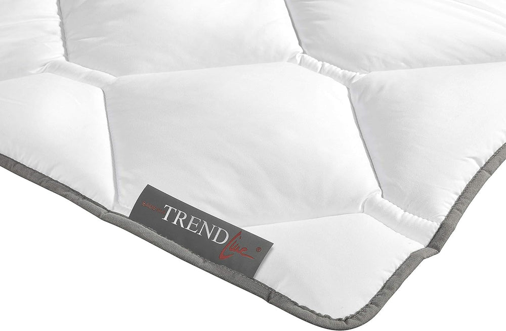 Badenia Trendline Micro Resistente Alla Bollitura, Trapunta Leggera Estiva, Lavabile in Lavatrice Fino a 95 Gradi, 135 X 200 Cm, Certificata Oeko-Tex, Made in Germany Trapunte e Trapunte Naty Shop
