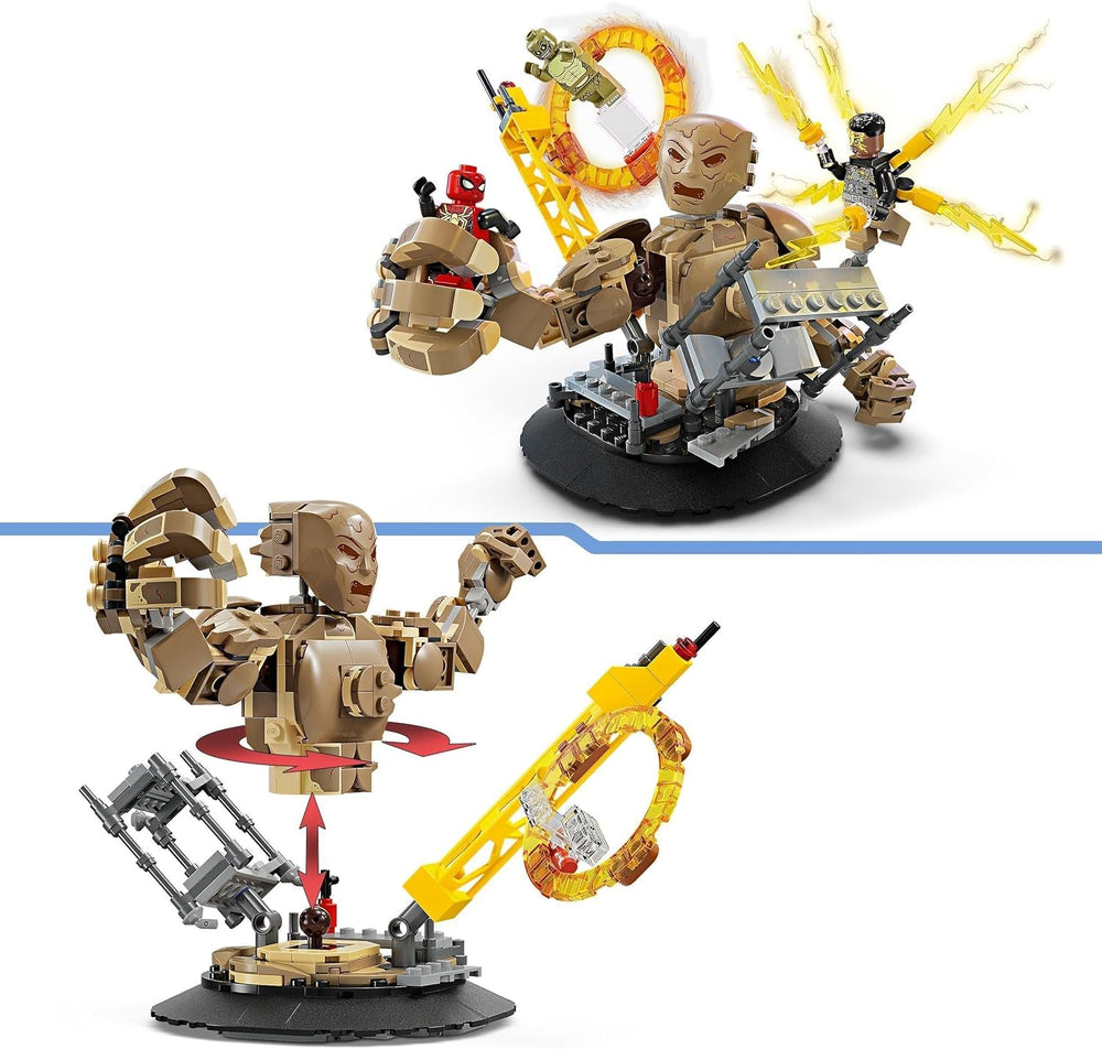 LEGO Marvel Spider-Man vs. Sandman: Showdown, giocattolo da supereroe con personaggi, tra cui lucertola ed elettro, giocattolo da costruzione, regalo per gli appassionati di azione, ragazzi e ragazze, 76280 Set da costruzione Acquista dal negozio LEGO