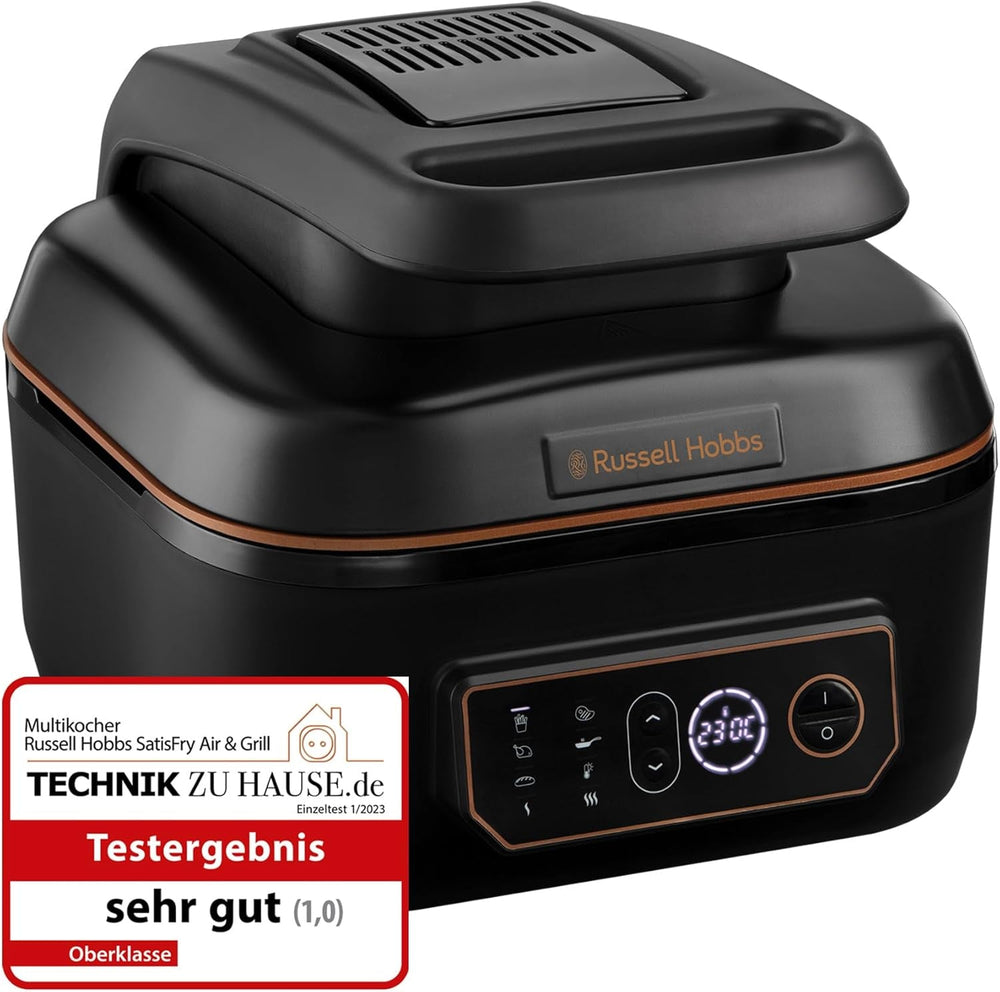 Russell Hobbs Air Fryer L 4L Friggitrice ad aria rapida, 7 funzioni di cottura, 10 programmi Elettrodomestici Naty Shop Heißluftfritteuse Multi (Ober- Und Unterhitze)