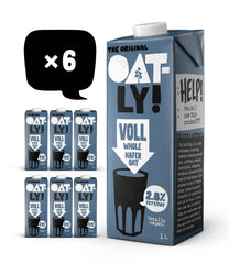 Oatly Haferdrink 2,8% Fett - Confezione da 6 (6 x 1 litro)