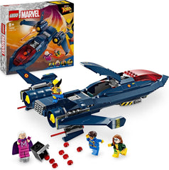 LEGO Marvel X-Jet The X-Men Modello di aereo costruibile con personaggi tra cui Wolverine e Rogue Kids Supereroe Giocattolo Regalo per ragazzi e ragazze 8 anni 76281 Set da costruzione Beuche den LEGO-Store Single