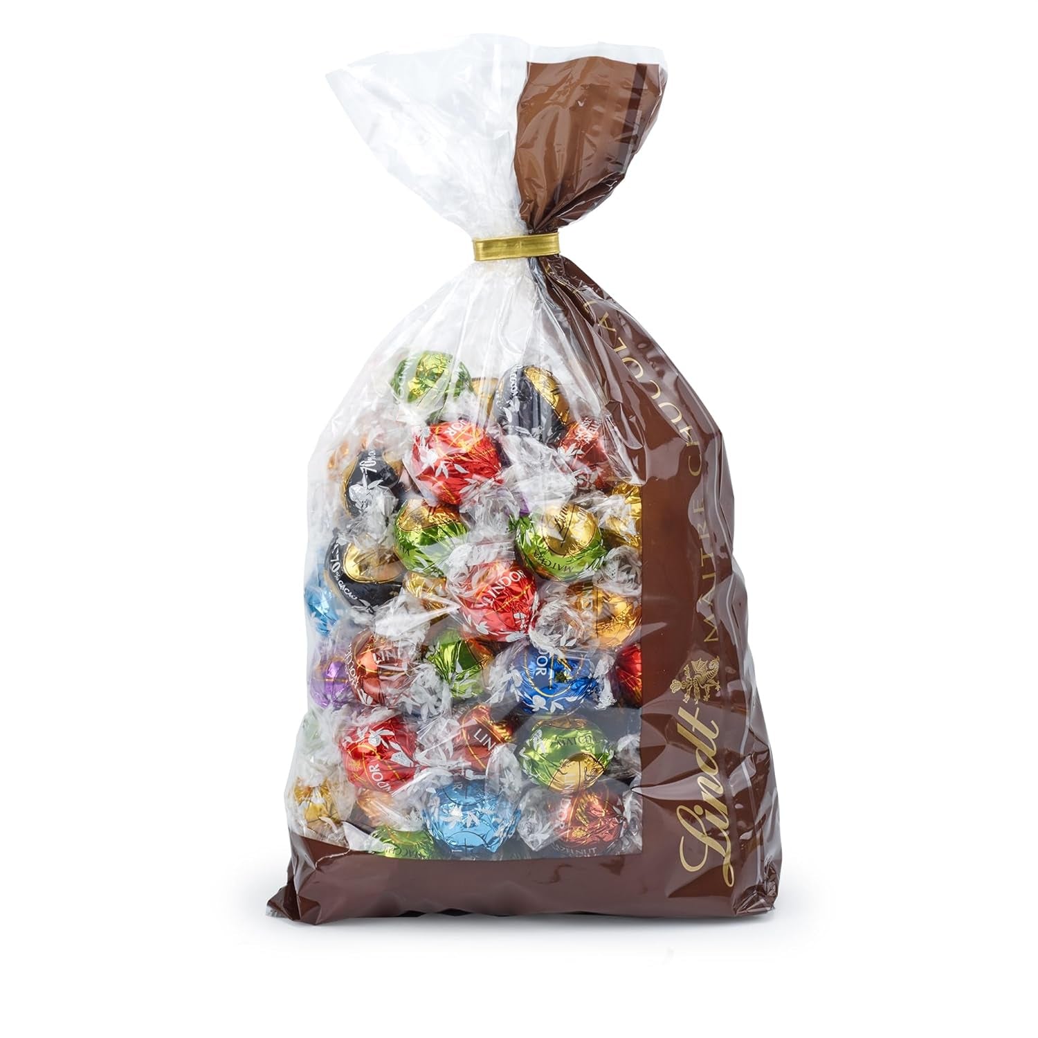 Cioccolata Lindt | Assortimento LINDOR | 1371g | 110 tartufi di finissimo cioccolato con ripieno scioglievole in bocca | Regalo di cioccolato da condividere