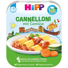 Hipp Cannelloni alle verdure, confezione da 6 (6 X 250 grammi) Mother and Child Naty Shop