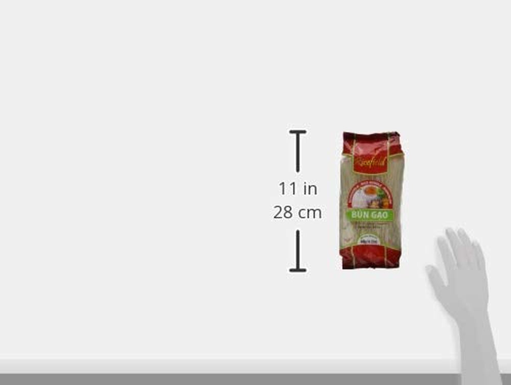 Confezione da 6 vermicelli Ricefield da 0,8 mm (6 x 400 g)