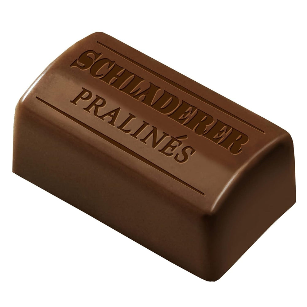 Praline RCP Schladerer, sortiment fin, ciocolată cu lapte și neagră, cu și fără crustă de zahăr, umplutură lichidă, conține alcool, cadou minunat, 255 g