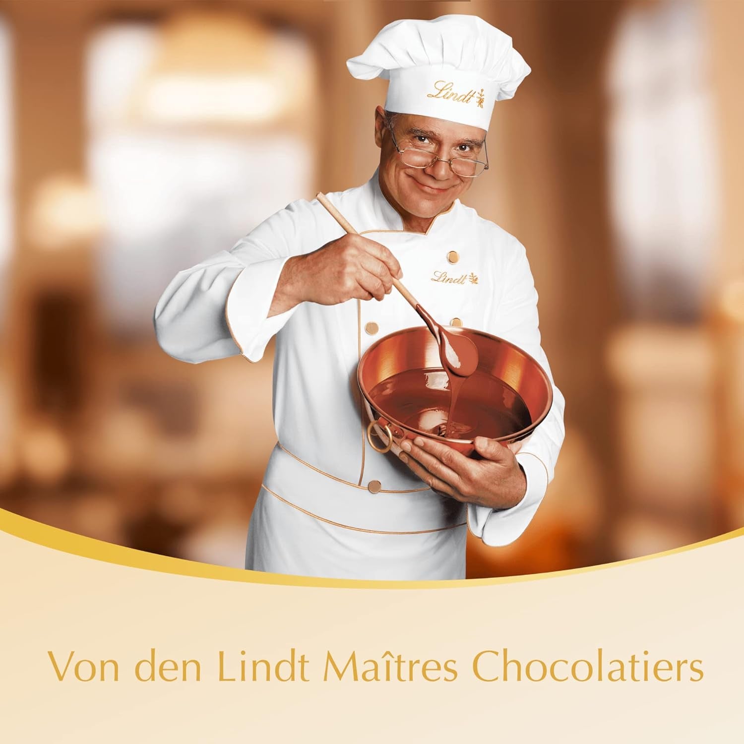 Lindt Marc de Champagne Palline di cioccolato | 700 g ca. 56 cioccolatini al latte con ripieno raffinato, contengono alcol | Pacchetto sfuso | Regalo di cioccolato | Regalo di cioccolato
