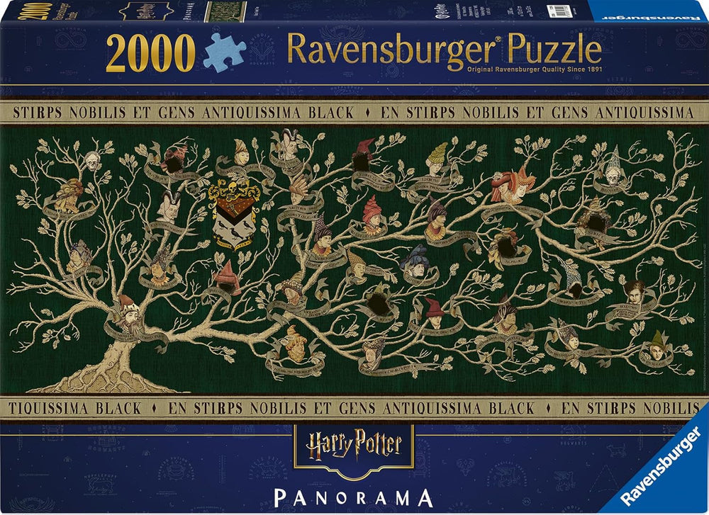 Ravensburger Puzzle 17299 - Albero genealogico - Panoramica Harry Potter Puzzle da 2000 pezzi per adulti e bambini dai 14 anni Puzzle Naty Shop
