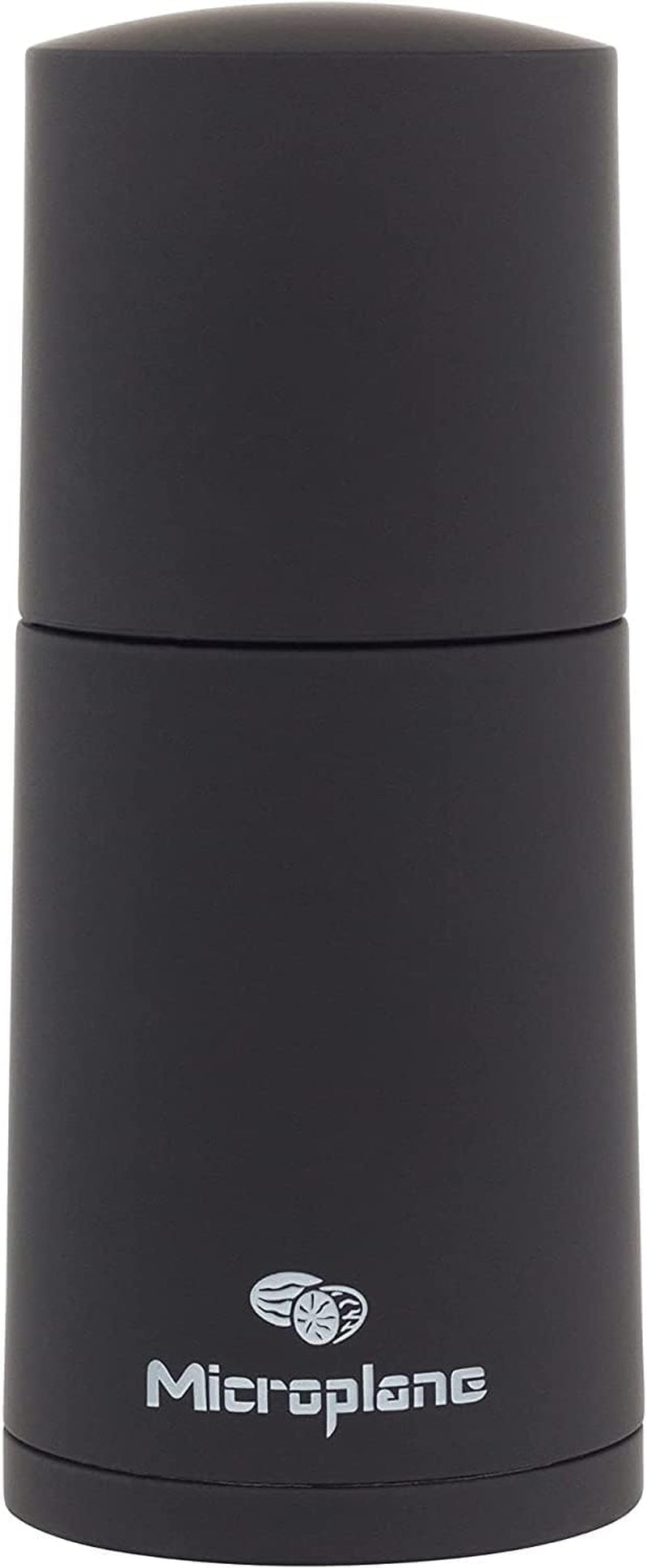 Macinaspezie Microplane Nero per Noce Moscata, Cannella, Fave Tonka, Pepe Lungo e Altre Spezie Secche Griglie e Macinini Naty Shop Nero Singolo