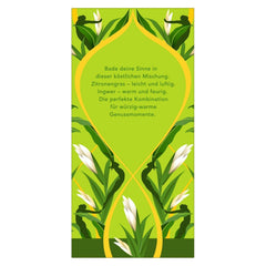 Pukka | Ceai din plante bio „Lemongrass &amp; Ginger” | Lemongrass, ghimbir și lemn dulce | 4 x 20 pliculețe de ceai