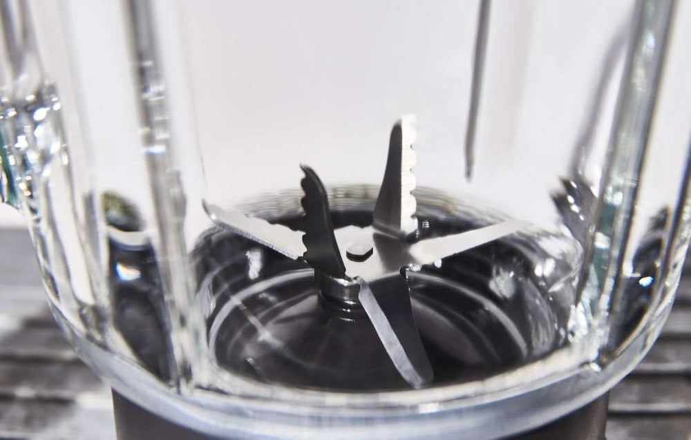 Perfect Mix + LM811D10 - Miscelatore da 1200 W, Glasierter Edelstahl, Hintergrundbeleuchteter Geschwindigkeitsregler, 3 Programmi, Manueller und Automatischer Reinigungsmodus Mother and Child Naty Shop