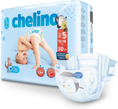 Pannolini Indas Fashion & Love, Junior T 5 per 13-18 kg, (30 pezzi)