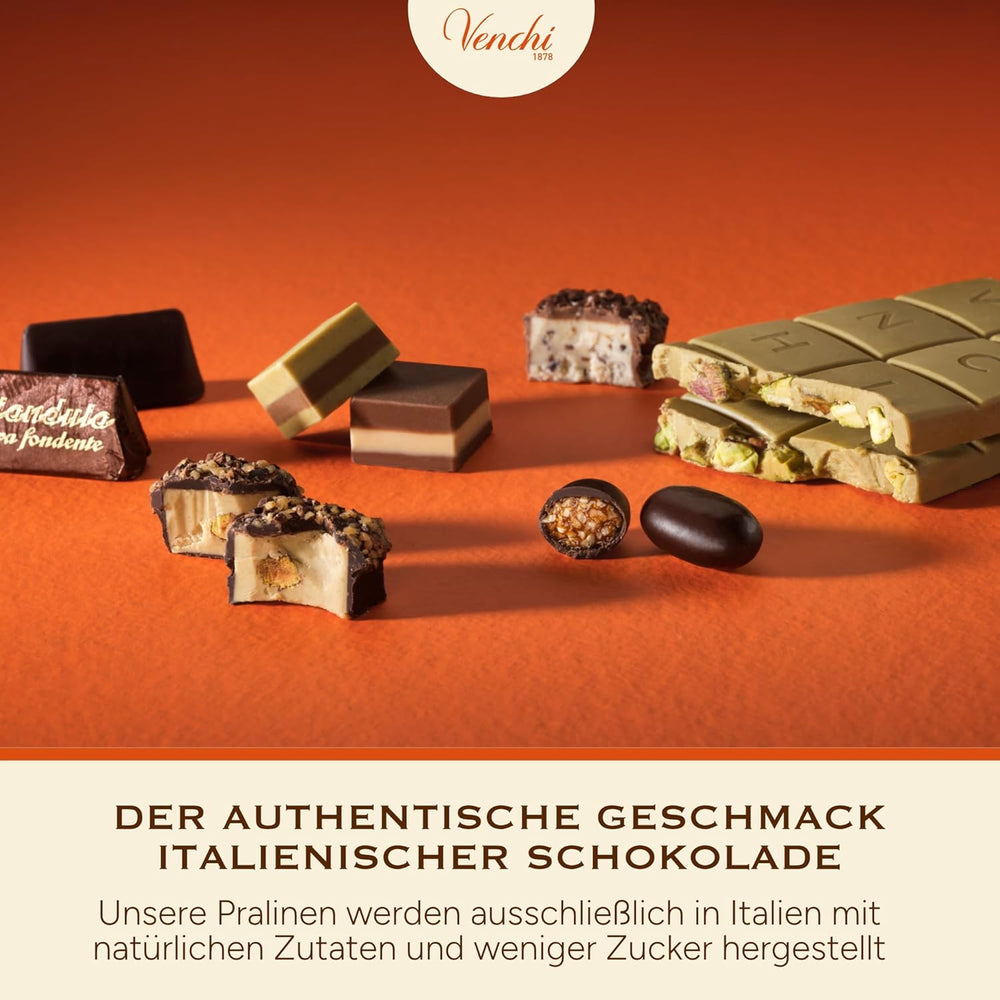 Venchi – Chocoviar Gianduia, praline in sacchetto da 1 kg, cioccolato Gianduia prodotto esclusivamente con “Nocciole di bosco Piemonte”, senza glutine, senza coloranti artificiali e senza conservanti