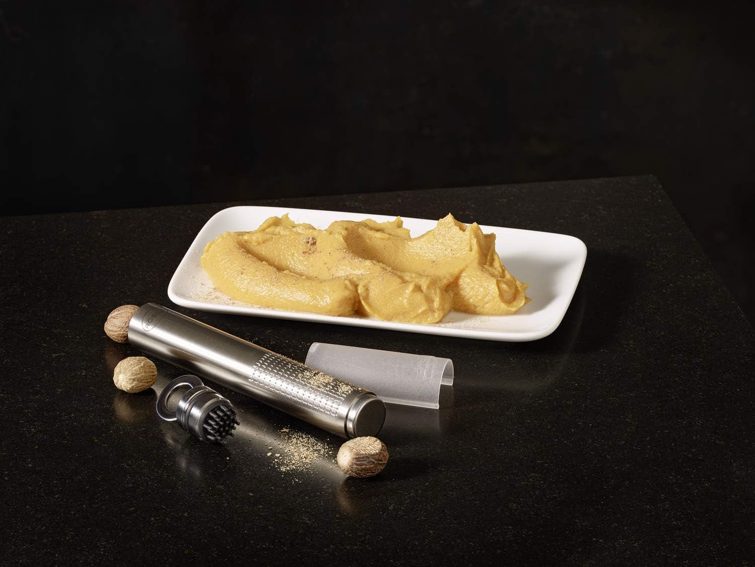 RÖSLE Macina noce moscata, acciaio inossidabile 18/10 Pelapatate Naty Shop