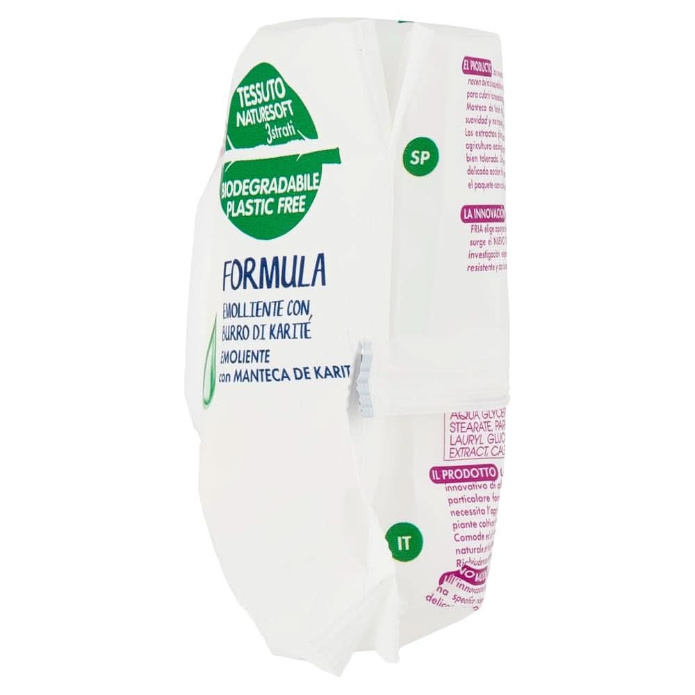 Servetele Fria Baby Sensation, cu unt de shea cu efect de calmare a pielii, testate dermatologic, pachet maxi economie cu 840 de servetele Servetele Umede Bebelusi Naty Shop