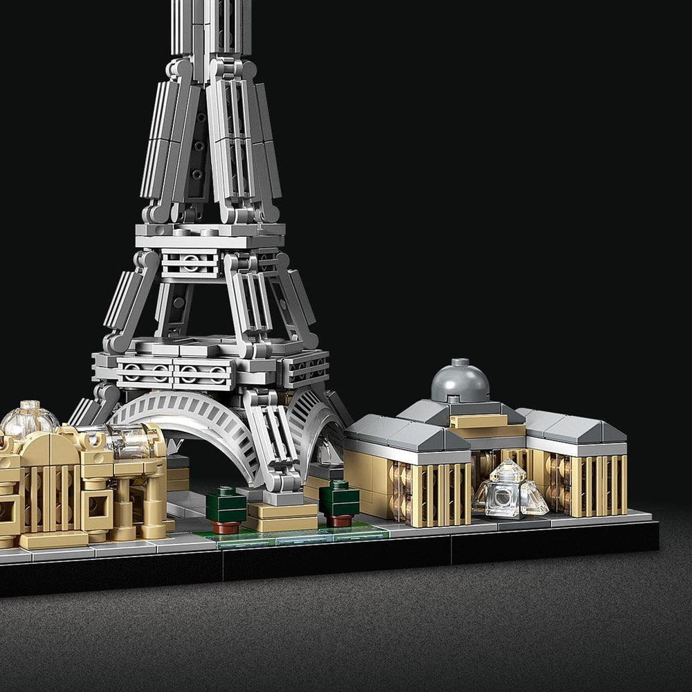 Kit modello LEGO Architecture Parigi, Torre Eiffel, Champs-Élysées e Louvre, Collezione Skyline, Decorazioni per la casa e l'ufficio, Idee regalo per collezionisti, Uomini e donne 21044 Set da costruzione Besuche den LEGO-Store