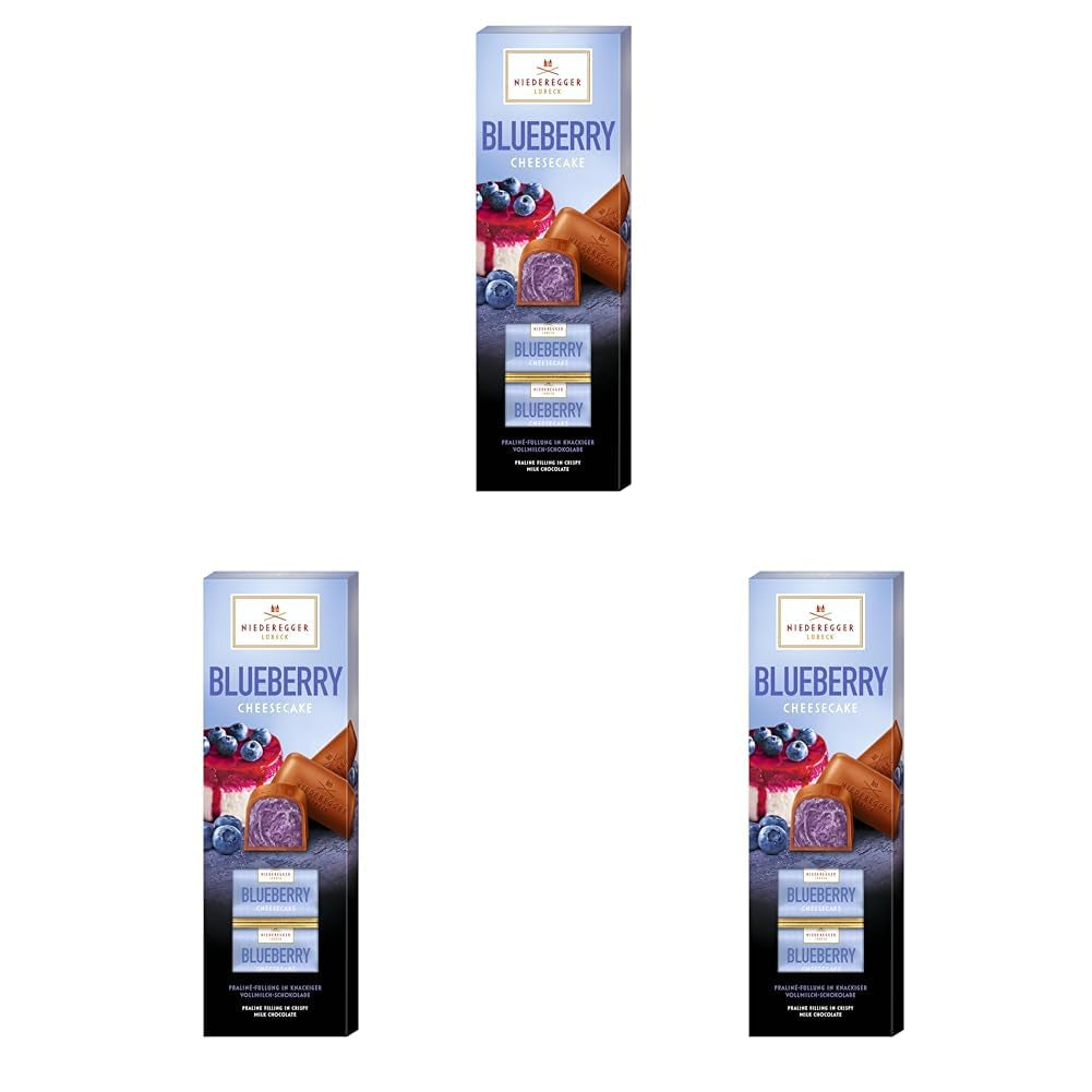 Ciocolată clasică Niederegger „Cheesecake cu afine” 100g