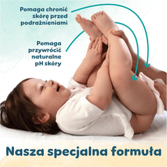 Salviette umidificate Pampers Harmonie Protect & Care, 18 confezioni da 44 salviette ciascuna = 792 salviette che aiutano a ripristinare il naturale equilibrio del pH della pelle