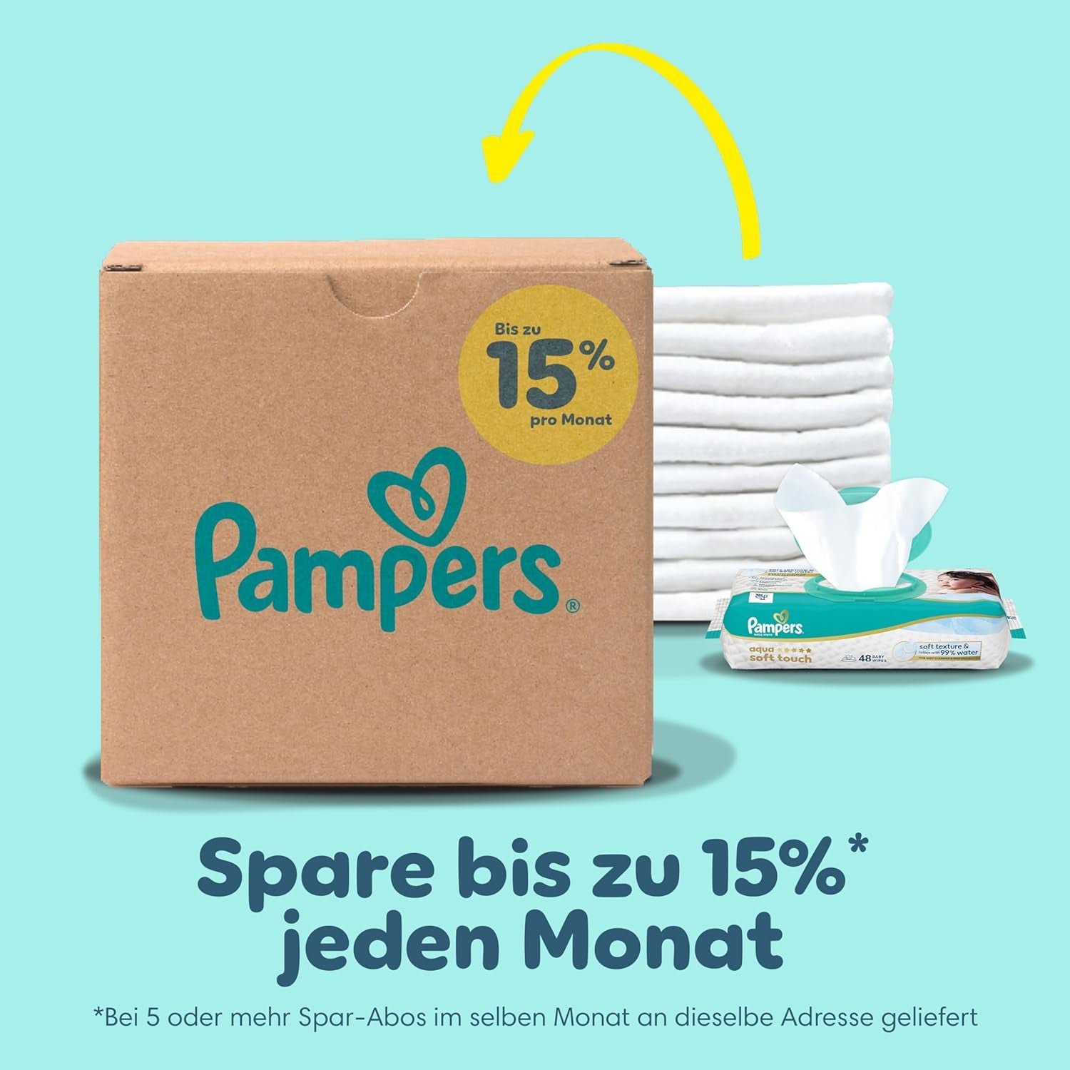 Pampers Premium Protection taglia 5, 152 pannolini, 11 kg-16 kg, la nostra protezione numero 1 contro pelle e perdite