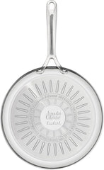 Jamie Oliver di Tefal Cook Padella Smart 28Cm, Acciaio inox non rivestito, Adatta all'induzione Pentole e Padelle Naty Shop