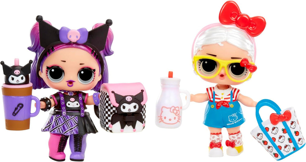 LOL Sorpresa! Ama Hello Kitty e i suoi amici - 1 bambola con 7 sorprese, selezione casuale, 8 bambini da collezionare, regalo per bambini dai 4 anni in su, bambole Pink Naty Shop