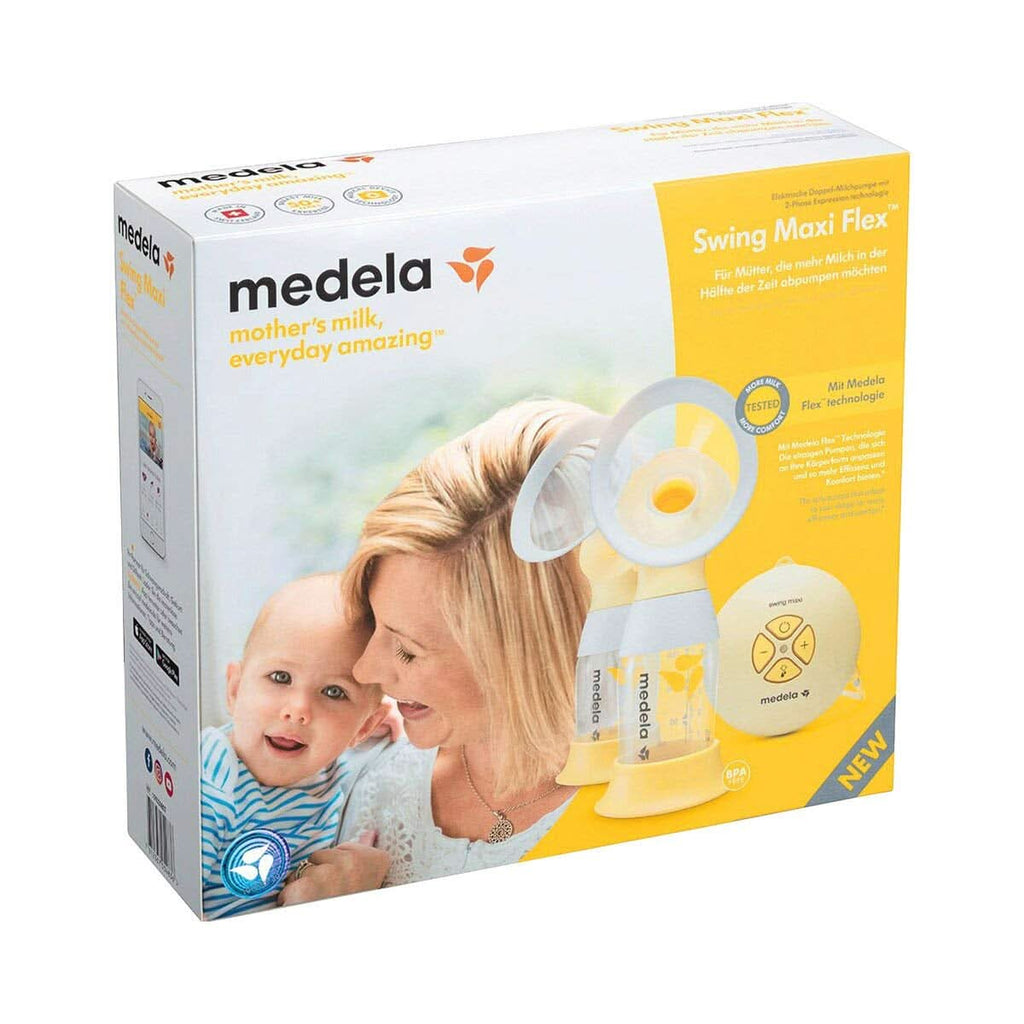 Pompă de sân electrică dublă Medela Swing Maxi Flex Accesorii Hrana si Alaptare Bebe Naty Shop