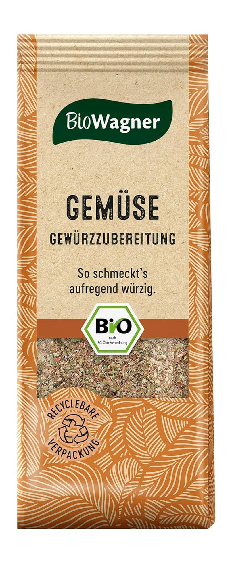 BioWagner - Bio Ras el Hanout, Gewürzmischung für orientalische und arabische Gerichte, ideal für Couscous, Tajine oder Hummus, naturbelassene Bio-Zutaten, recyclable Verpackung, 50 g