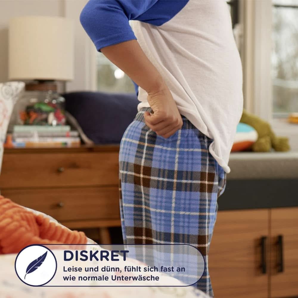 Huggies Drynites Nachtwindeln Bei Bettnässen, Für Jungen Ab 13 Bis Ca. 17 Jahre (48-60 KG), 27 Stück (3X9), Monatspack, Pannolini-Pantaloni Naty Shop